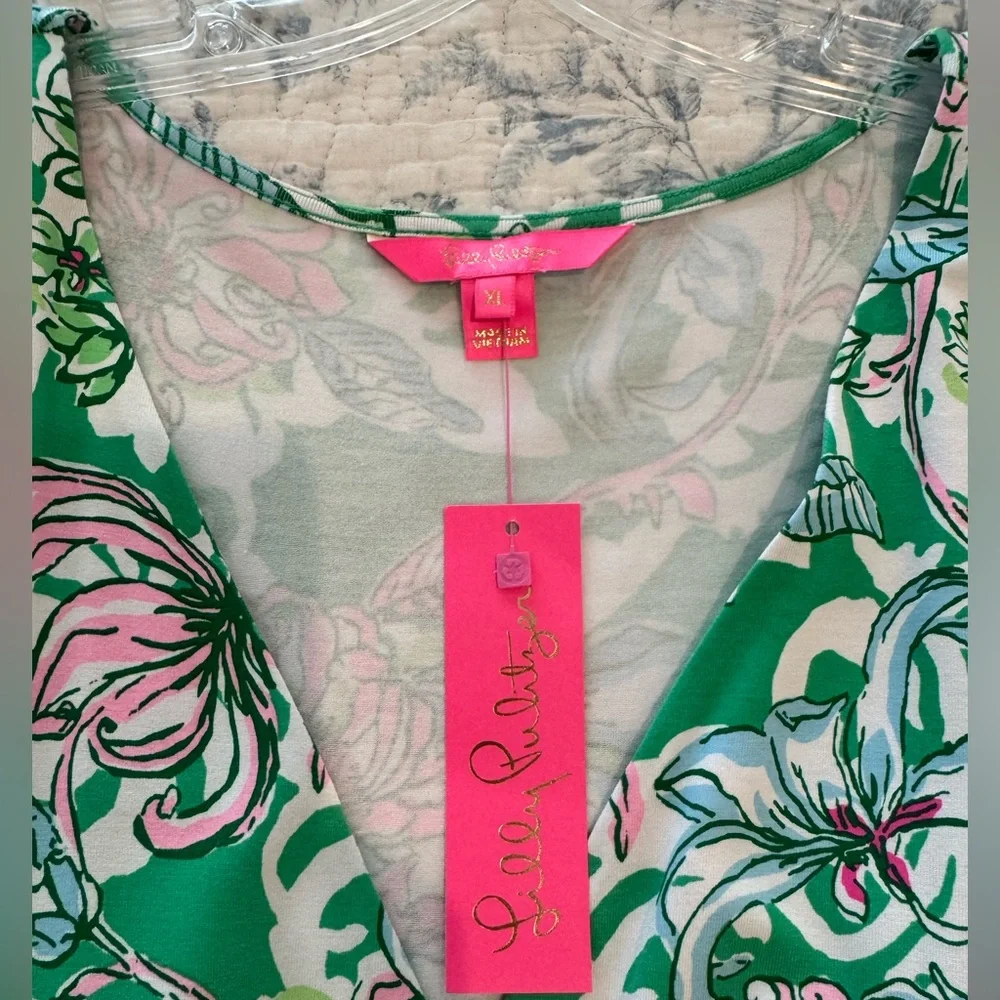 NWT Lilly Pulitzer high-low midi Dress - Picture 8 of 16